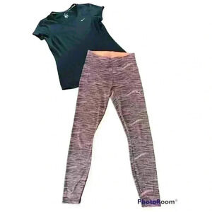 Bundle workout set puma pant S/P top size M